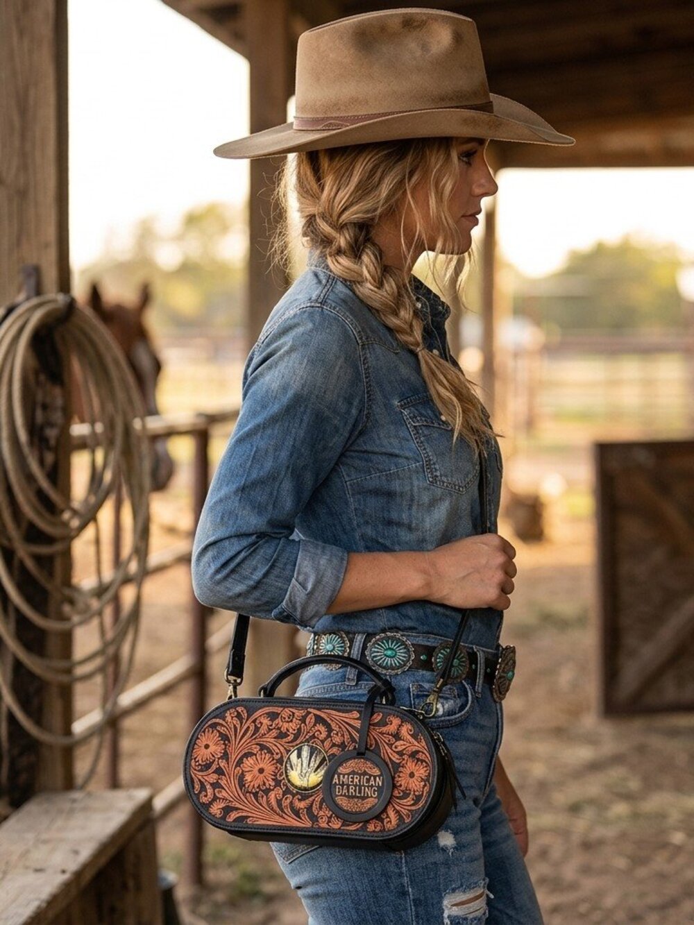 American Darling Western Crossbody